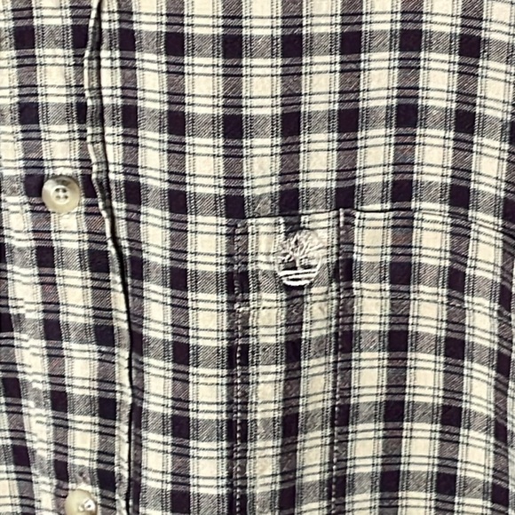 Timberland Men’s XL Button Down Tan - Picture 3 of 5